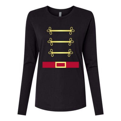 Toy Soldier Nutcracker Uniform Costume Womens Cotton Relaxed Long Sleeve T-Shirt