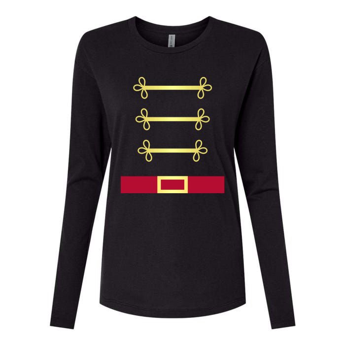 Toy Soldier Nutcracker Uniform Costume Womens Cotton Relaxed Long Sleeve T-Shirt