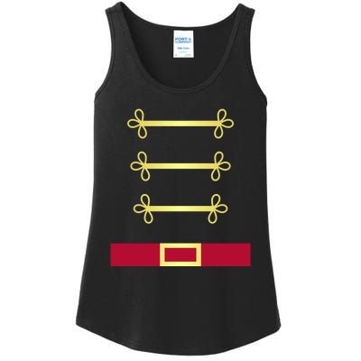 Toy Soldier Nutcracker Uniform Costume Ladies Essential Tank