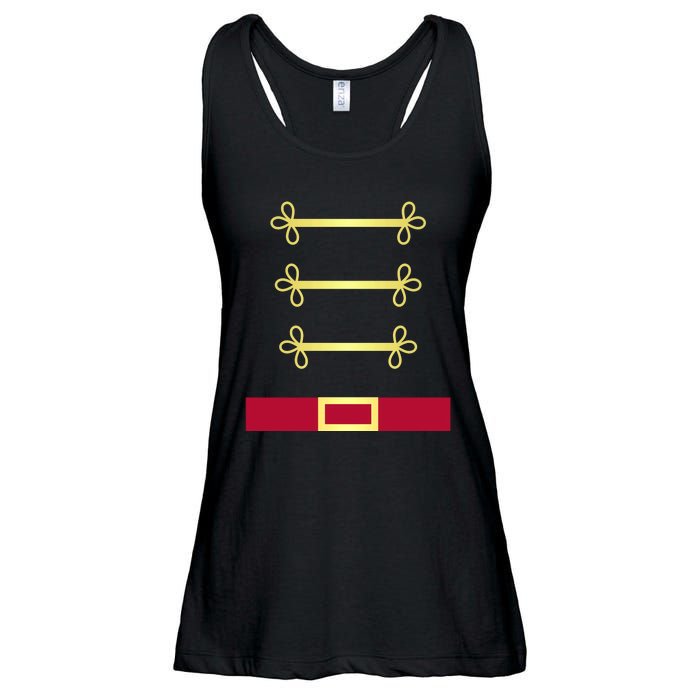 Toy Soldier Nutcracker Uniform Costume Ladies Essential Flowy Tank