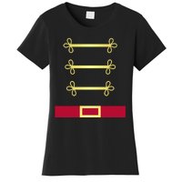 Toy Soldier Nutcracker Uniform Costume Women's T-Shirt