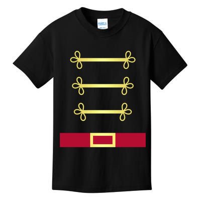 Toy Soldier Nutcracker Uniform Costume Kids T-Shirt