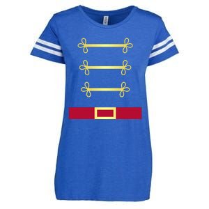 Toy Soldier Nutcracker Uniform Costume Enza Ladies Jersey Football T-Shirt