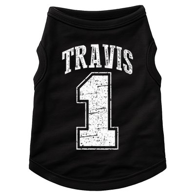 Travis Supporter Number 1 Vintage Travis Doggie Tank