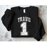 Travis Supporter Number 1 Vintage Travis Sweatshirt