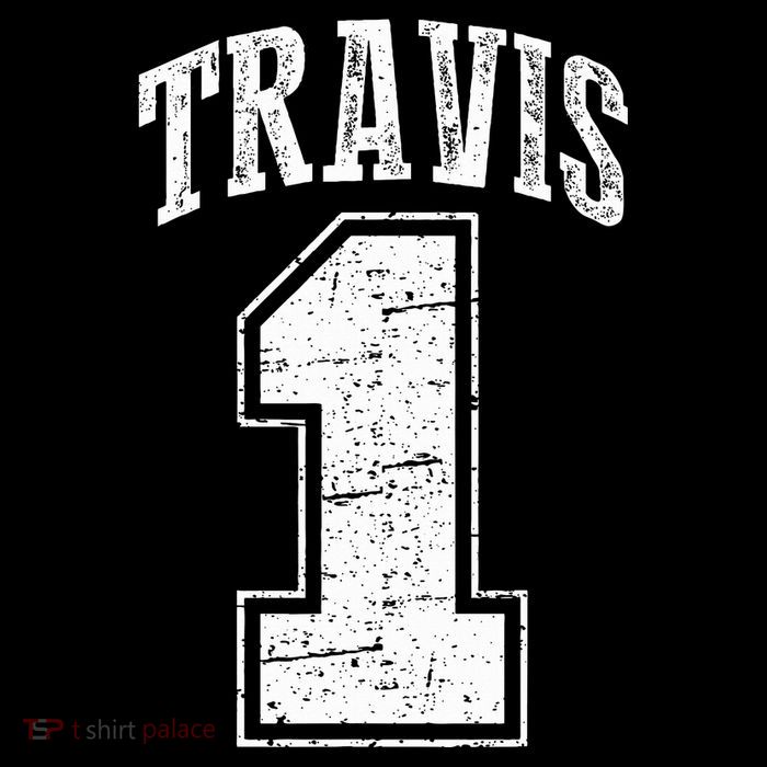 Travis Supporter Number 1 Vintage Travis Poster