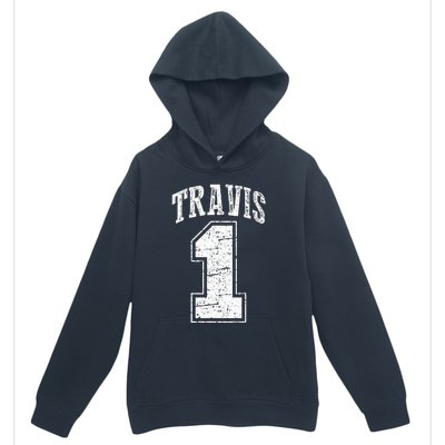 Travis Supporter Number 1 Vintage Travis Urban Pullover Hoodie