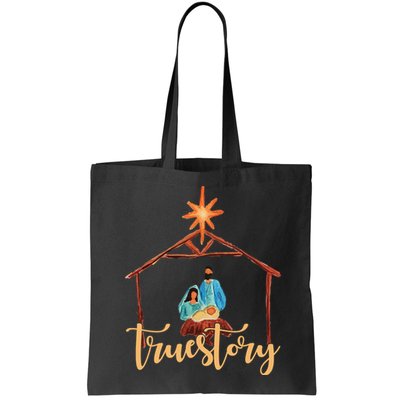 True Story Nativity Mary And Jesus Bag