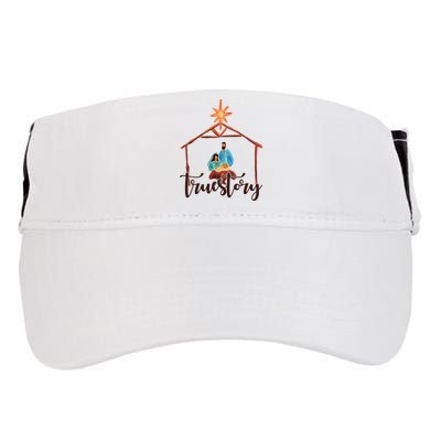 True Story Nativity Mary And Jesus Adult Drive Performance Visor
