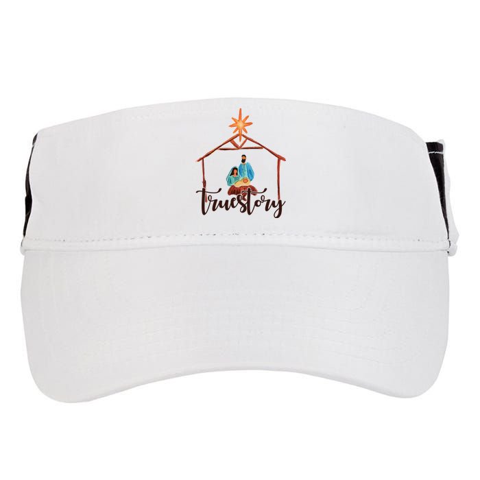 True Story Nativity Mary And Jesus Adult Drive Performance Visor