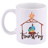 True Story Nativity Mary And Jesus 11oz C Handle Ceramic Mug