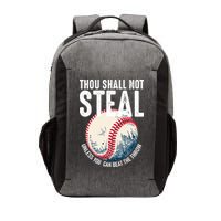 Thou Shall Not Steal Baseball Vector Backpack