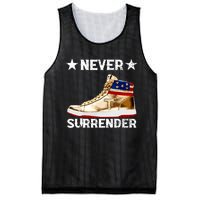 Trump Sneakers Never Surrender Pro Trump Mesh Reversible Basketball Jersey Tank