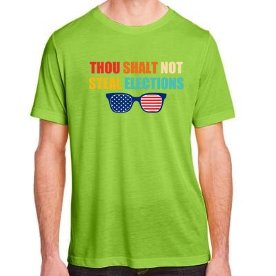 Thou Shalt Not Steal Elections Adult ChromaSoft Performance T-Shirt