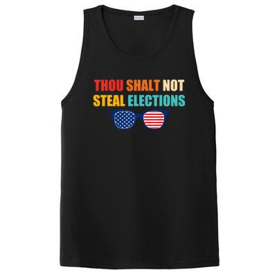 Thou Shalt Not Steal Elections PosiCharge Competitor Tank