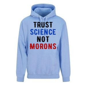 Trust Science Not Morons Unisex Surf Hoodie