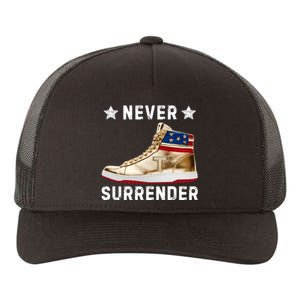 Trump Sneakers Never Surrender Pro Trump Yupoong Adult 5-Panel Trucker Hat