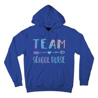 Team School Nurse Health Care Worker Medical Assistant Agent Funny Gift Hoodie