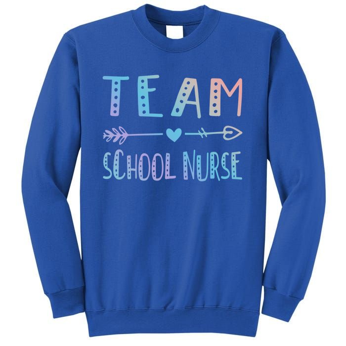 Team School Nurse Health Care Worker Medical Assistant Agent Funny Gift Sweatshirt