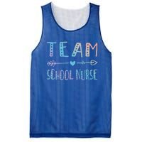 Team School Nurse Health Care Worker Medical Assistant Agent Funny Gift Mesh Reversible Basketball Jersey Tank