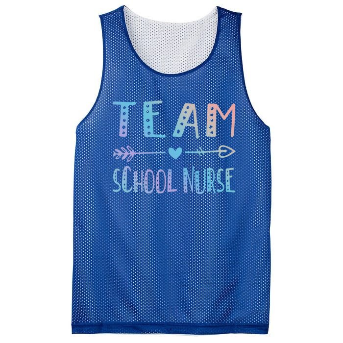 Team School Nurse Health Care Worker Medical Assistant Agent Funny Gift Mesh Reversible Basketball Jersey Tank