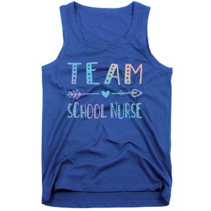 Team School Nurse Health Care Worker Medical Assistant Agent Funny Gift Tank Top