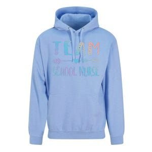 Team School Nurse Health Care Worker Medical Assistant Agent Funny Gift Unisex Surf Hoodie