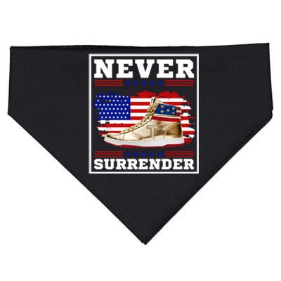 Trump Sneakers Never Surrender USA-Made Doggie Bandana