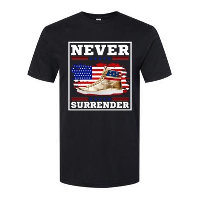 Trump Sneakers Never Surrender Softstyle CVC T-Shirt