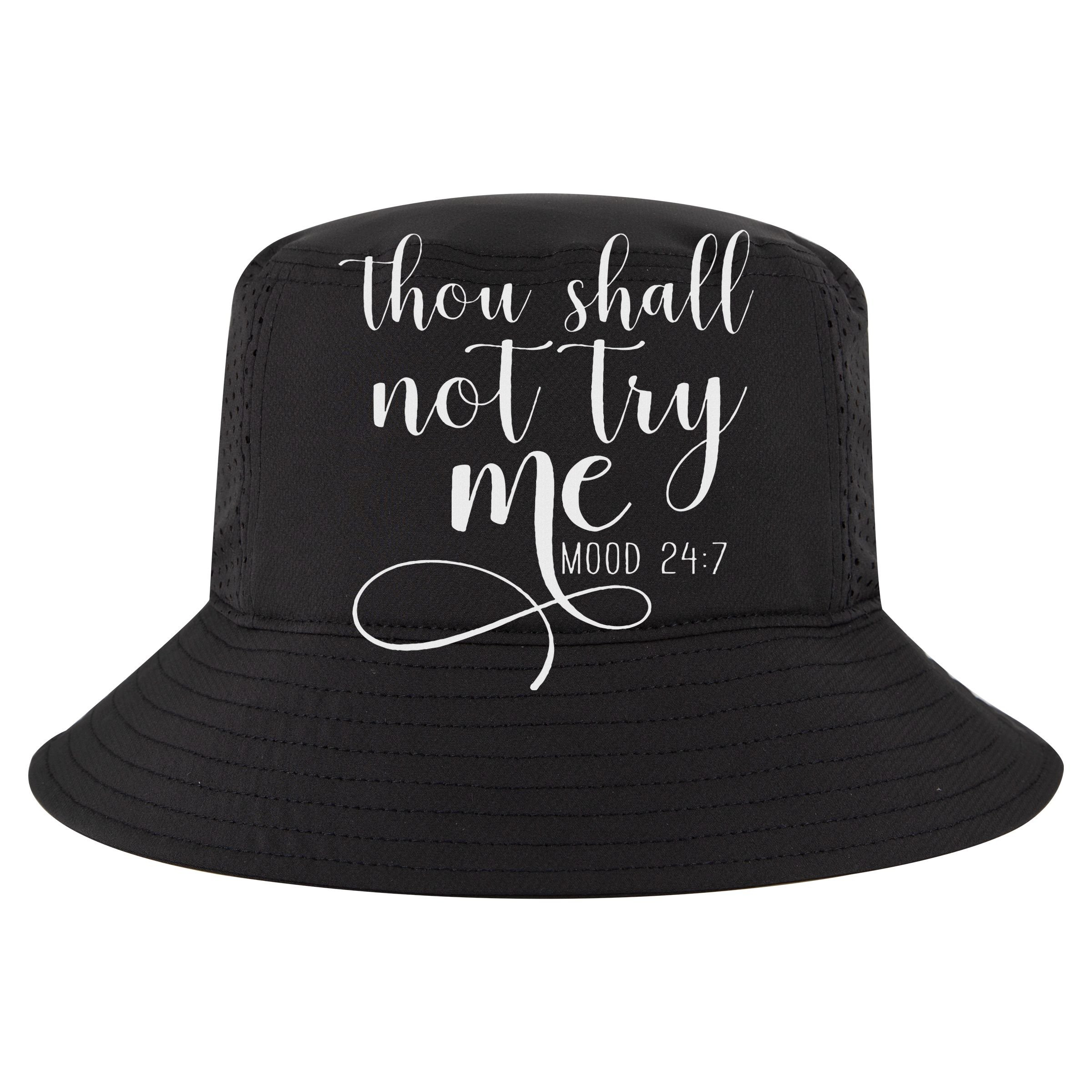 Thou Shall Not Try Me Mood 247 Funny Teacher S T-Shirt