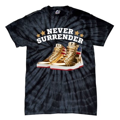 Trump Sneakers Never Surrender Tie-Dye T-Shirt