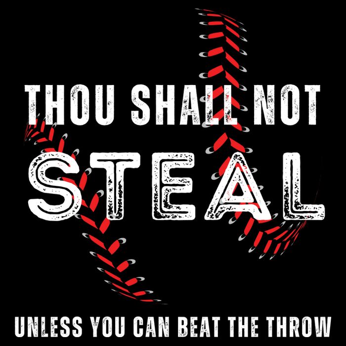 Thou Shall Not Steal Baseball Gift 16 in Basic Backpack