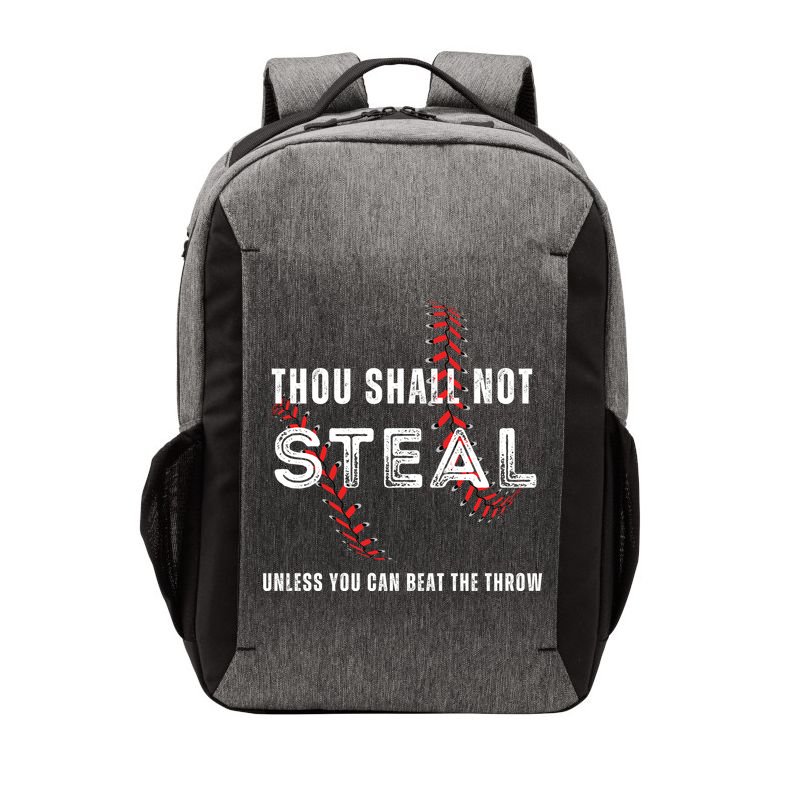 Thou Shall Not Steal Baseball Gift Vector Backpack