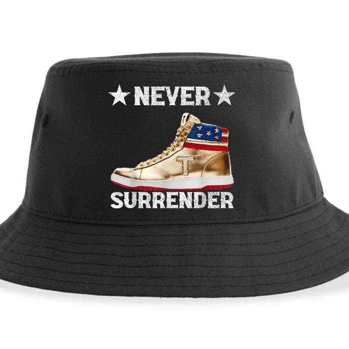 Trump Sneakers Never Surrender Pro Trump Sustainable Bucket Hat