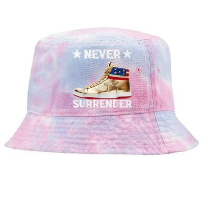 Trump Sneakers Never Surrender Pro Trump Tie-Dyed Bucket Hat