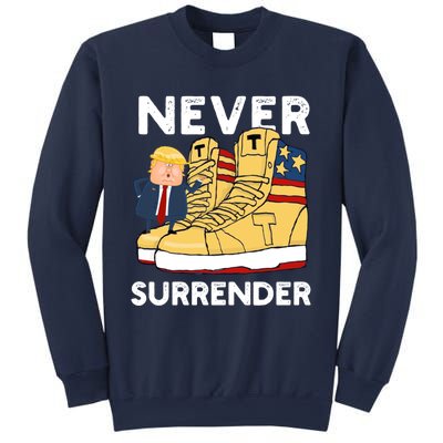 Trump Sneakers Never Surrender Pro Trump Sneakers Sweatshirt