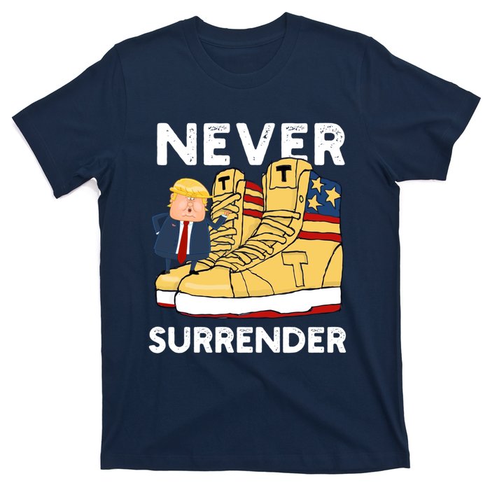 Trump Sneakers Never Surrender Pro Trump Sneakers T-Shirt