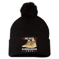 Trump Sneakers Never Surrender Pro Trump Sneakers Pom Pom 12in Knit Beanie