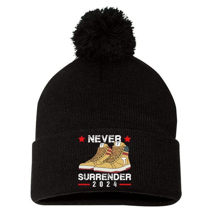 Trump Sneakers Never Surrender Pro Trump Sneakers Pom Pom 12in Knit Beanie