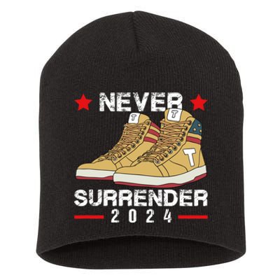 Trump Sneakers Never Surrender Pro Trump Sneakers Short Acrylic Beanie