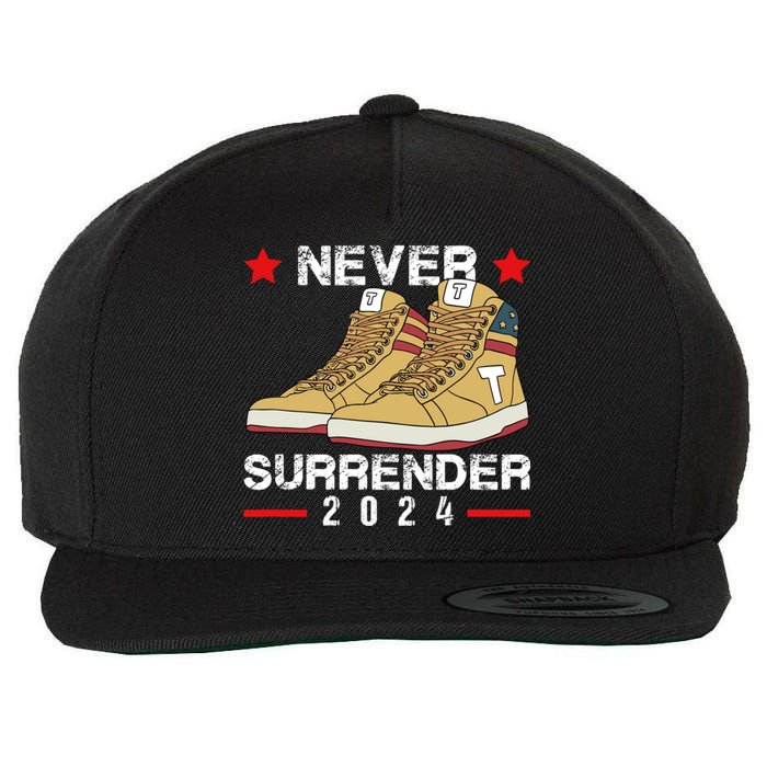 Trump Sneakers Never Surrender Pro Trump Sneakers Wool Snapback Cap