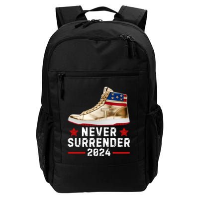 Trump Sneakers Never Surrender Pro Trump Daily Commute Backpack