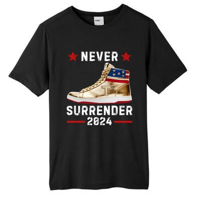 Trump Sneakers Never Surrender Pro Trump Tall Fusion ChromaSoft Performance T-Shirt