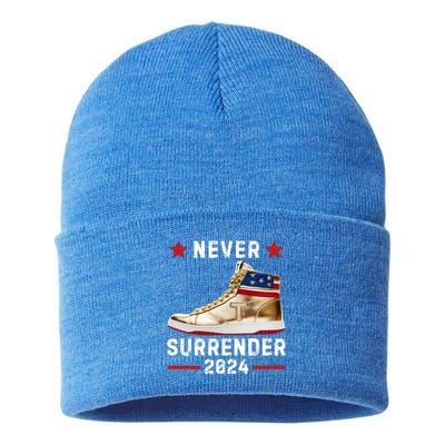 Trump Sneakers Never Surrender Pro Trump Sustainable Knit Beanie