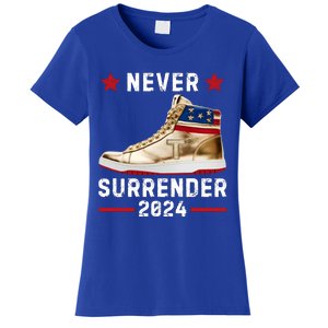 Trump Sneakers Never Surrender Pro Trump Women's T-Shirt