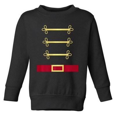 Toy Soldier Nutcracker Costume Uniform Toddler Sweatshirt