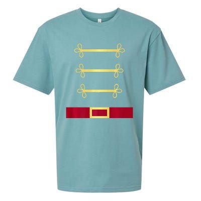 Toy Soldier Nutcracker Costume Uniform Sueded Cloud Jersey T-Shirt