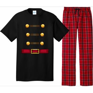 Toy Soldier Nutcracker Uniform Costume Christmas Advent Nut Pajama Set