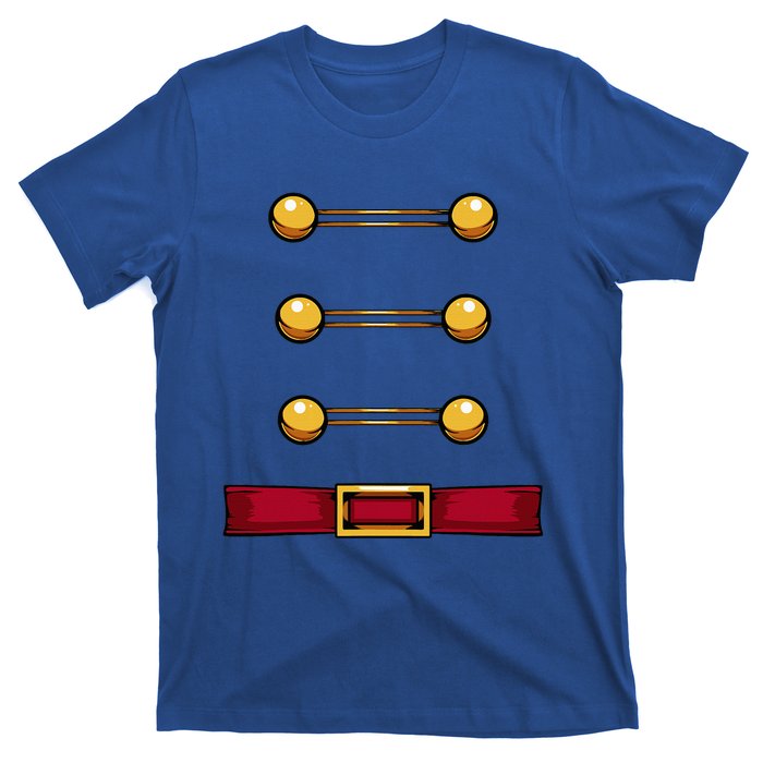 Toy Soldier Nutcracker Uniform Costume Christmas Advent Nut T-Shirt