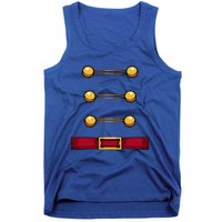 Toy Soldier Nutcracker Uniform Costume Christmas Advent Nut Tank Top